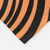 Wavy optical Illusion Pattern Fleece Deken (Hoek)
