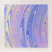 Wavy Pastel Legpuzzel (Horizontaal)