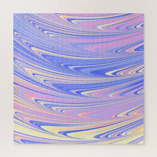 Wavy Pastel Legpuzzel (Verticaal)