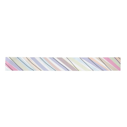 Wavy pastelkleuren lint (Voorkant)