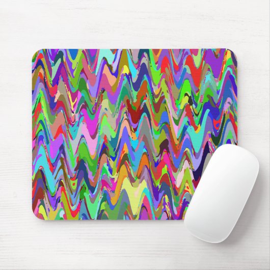 Wavy Pattern Muismat (Met muis)