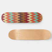 Wavy Pattern Sedona Southwest Skateboard (Horizontaal)