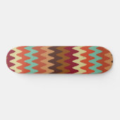 Wavy Pattern Sedona Southwest Skateboard (Horizontaal)