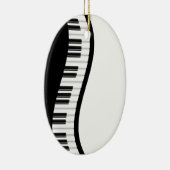 Wavy Piano Keyboard Ornament (Rechts)