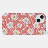 Wavy Pink Daisies (Verso Horizontal)