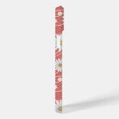 Wavy Pink Daisies Case-Mate iPhone Case (Achterkant / Rechts)