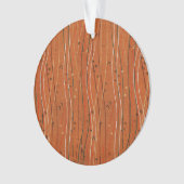 Wavy Red Stripes: moderne Japanse Abstracte kunst Ornament (voorkant)