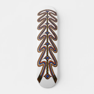 Wavy Tribal Skateboard - Extreme LA Skateboard