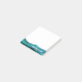 Wavy Waters Jesus Fish Post-it® Notes (Schuin)