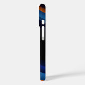 Wavy Waves: een minimalistisch Abstract Case-Mate iPhone Case (Achterkant / Links)
