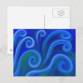 Wavy Zee Briefkaart (Voorkant / Achterkant)