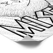 Wawa Cat Poster (Hoek)