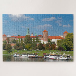 Wawel Castle Riverside Uitzicht Legpuzzel