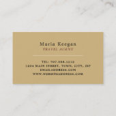 Wawel Cathedral, Kraków, reisagent Visitekaartje (Achterkant)