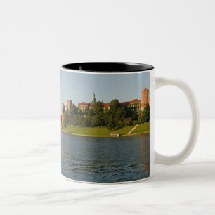 Wawel-heuvel met Koninklijk Kasteel en Kathedraal, Tweekleurige Koffiemok