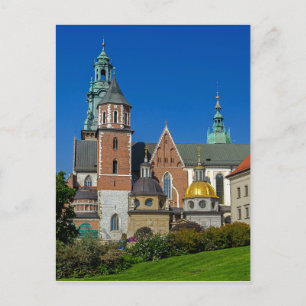 Wawel Royal Castle Cracovie Pologne Carte postale