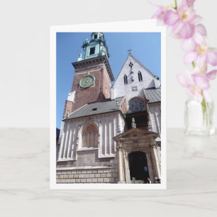 Wawelkathedraal, Kraków, Polen Kaart
