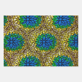 Wax African Caded Papier Lot Inpakpapier Vel