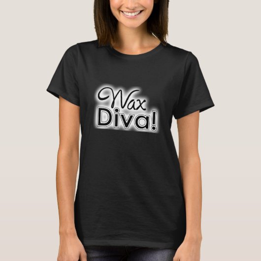 Wax Diva T-shirt (Voorkant)