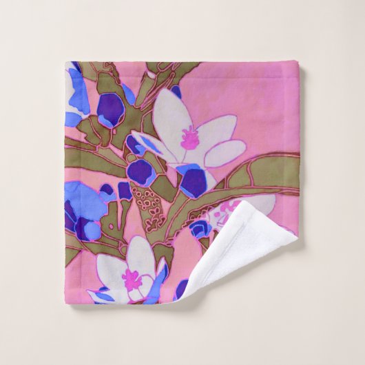 Wax Flower Bath Towel – Australian Native Floral B (Gant de toilette)