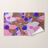 Wax Flower Bath Towel – Australian Native Floral B (Serviette à main)