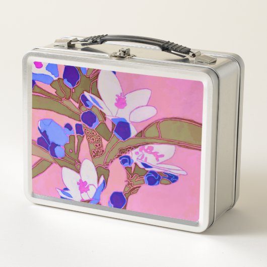Wax Flower Lunch Box – Australian Native Floral (Voorkant)