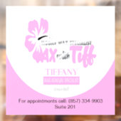 Wax met Tiff-raamsticker Raamsticker (Vel 2)