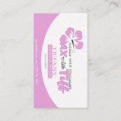 Wax met Tiff Visitekaartje (Voorkant)