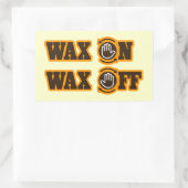 Wax On - Wax Off Sticker (Tas)