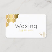 Waxestheticus Visitekaartje (Voorkant)