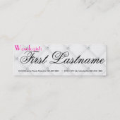 Waxologen Visitekaartjes (Achterkant)