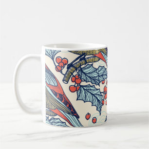 Waxwings Holly Kerstpatroon Koffiemok