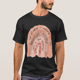 Way Maker Miracle Worker Belofte Keeper Jezus T-shirt