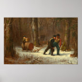 Way to Camp - Eastman Johnson Fine Art Poster (Devant)