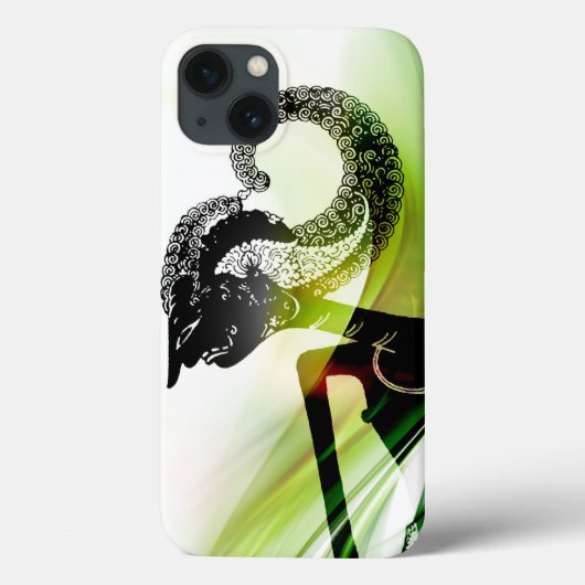 Wayang Arjuna iPhone Case (Achterkant)
