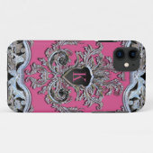 Wayde Hill Rasp Chique Victoriaans Elegantie Monog Case-Mate iPhone Case (Achterkant (horizontaal))