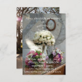 WAYFARERS CHAPEL FAIRE-PART DE MARIAGE (Devant / Derrière)