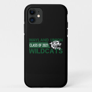 Wayland Union Wildcats #3 iPhone 11 Hoesje