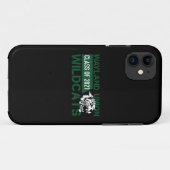 Wayland Union Wildcats #3 Case-Mate iPhone Case (Achterkant (horizontaal))