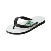 Wayland Union Wildcats #4 Kinder Teenslippers (Schuin)