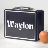 Waylon naam gepersonaliseerd (In situ)