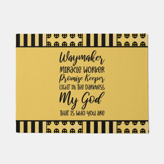 Waymaker Christelijke Deurmat (Voorkant)