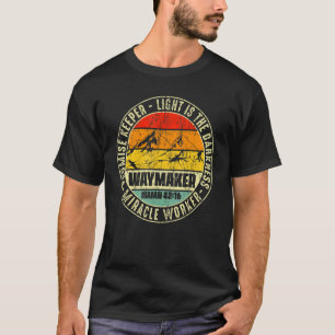 Waymaker Mirakelwerker Beleistof Christelijk T-shirt