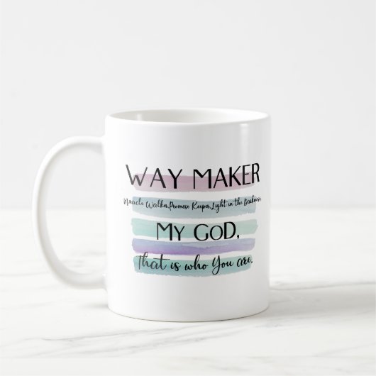 Waymaker mug (Gauche)