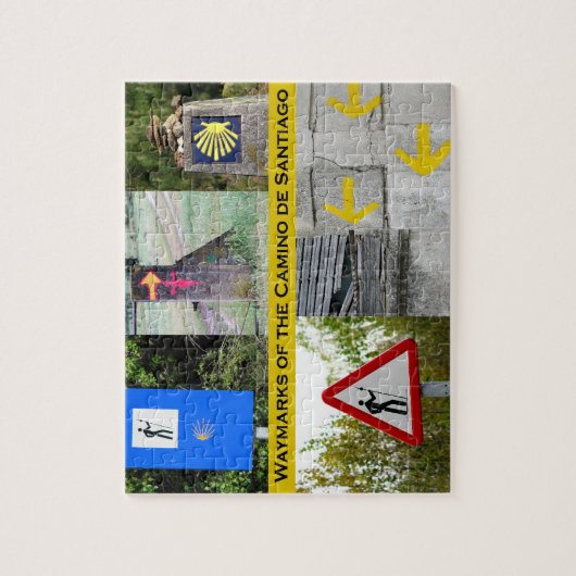 Waymarks du puzzle de Camino (Vertical)