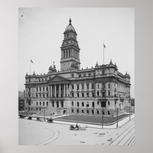 Wayne County Courthouse Poster (Voorkant)