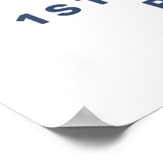 WAYNE Hockey Player SportS Boy Birthday Welkom Poster (Hoek)