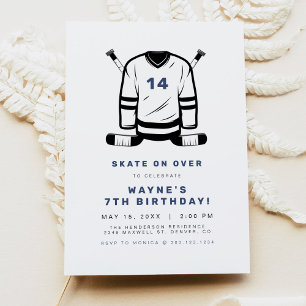 WAYNE Hockey Sport ThreatBoy Birthday Kaart
