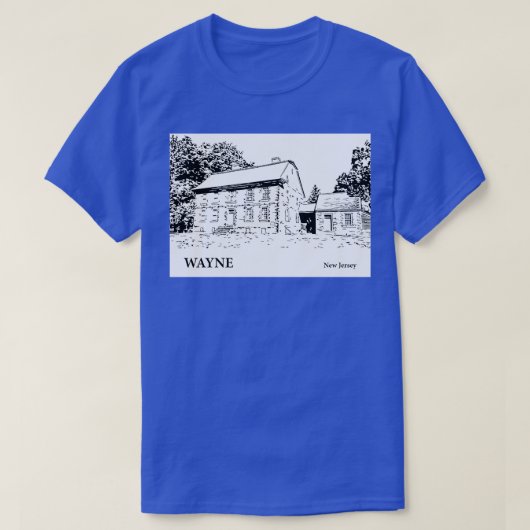 Wayne New Jersey 2 T-shirt (Design voorkant)