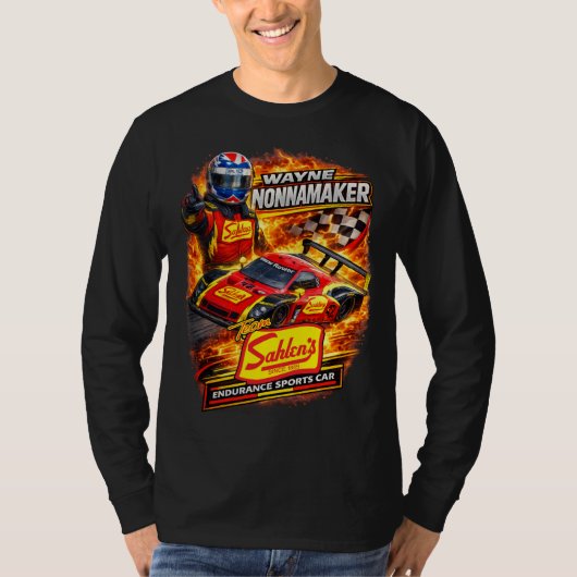 Wayne Nonnamaker - Bestuurder T-shirt (Voorkant)